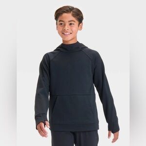 Boys' Textured Tech Fleece Hoodie